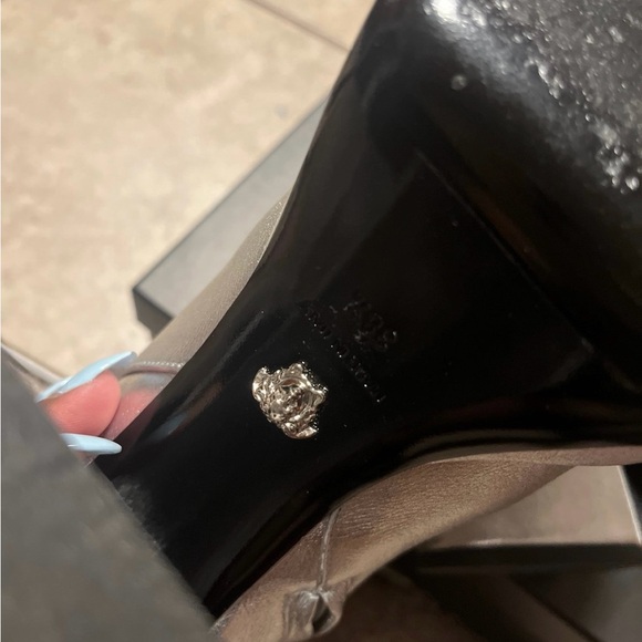 Silver Versace Ankle boots - Picture 5 of 10